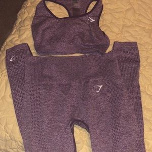 Gymshark vital seamless set